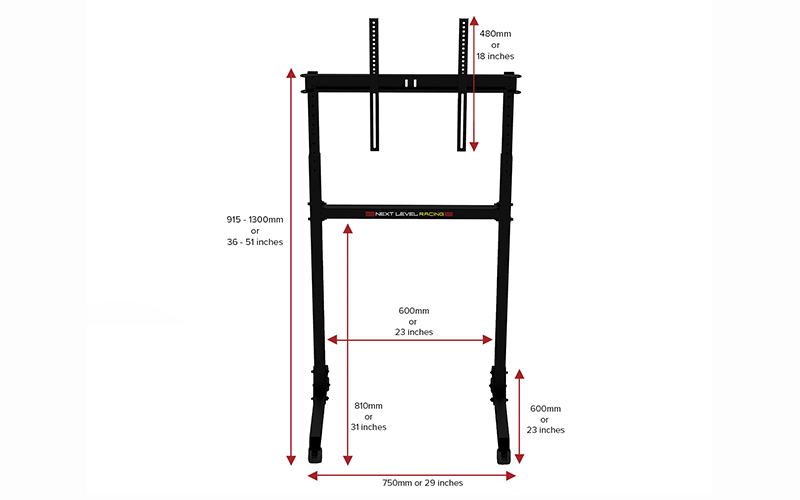 Free Standing Single Monitor Stand (11)