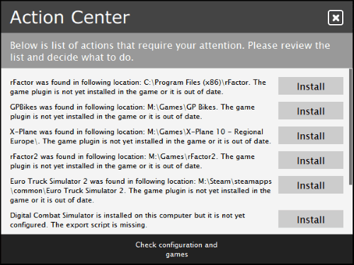 Fspm Action Center
