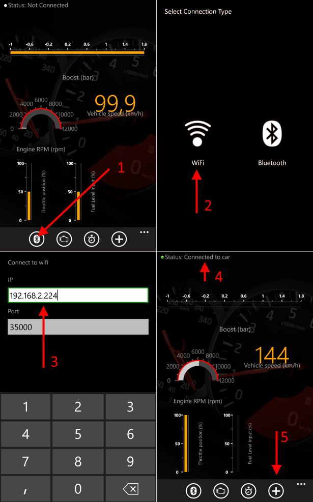Fspm Car Dash Wp8